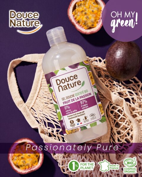 Instagram post: Passionately pure, naturally refreshing! 🌺✨